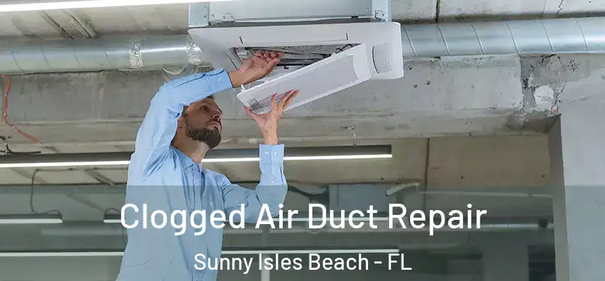Clogged Air Duct Repair Sunny Isles Beach - FL