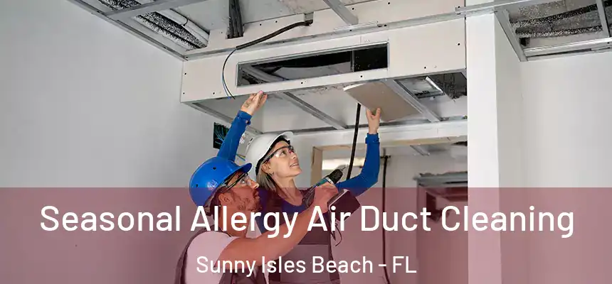 Seasonal Allergy Air Duct Cleaning Sunny Isles Beach - FL